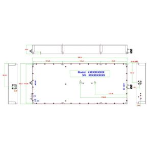 Power Amplifier Broadband RF Connectorized Module NXPA20-1000MHz 200W
