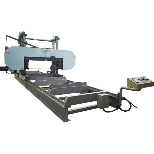 Quality Large timber cutting saw horizontal band sawmill machine in best selling carpentry wholesale