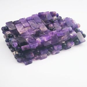 230*100mm Amethyst Eye Mask Reduce Wrinkles Fine Lines Jade Mask