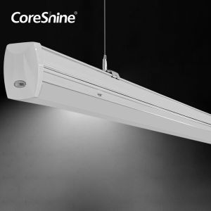 DALI 2 6000lm Dimmable Linear Light , 240cm Linkable Industrial Lighting