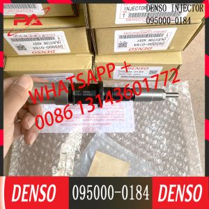 China 095000-0184 High quality Common Rail Disesl fuel injector 095000-0182, 095000-0184, 16650-Z6005 FOR MD92 ENGINE on sale