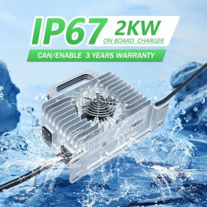 Fast Charger SMT-2.0Kw 48V 35A CAN Enable for EV Car or Motorcycle Electric