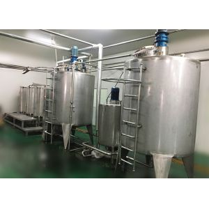 UHT Sterilizing Juice Pineapple Processing Line 1500T/Day
