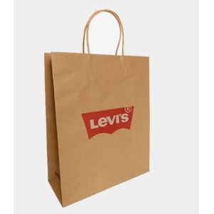 Embossed Printing Paper Bag 250gsm Printed Paper Carrier Bags