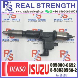 Genuine Original New Injector 095000-6650 095000-6651 095000-6652 for I-SUZU 8