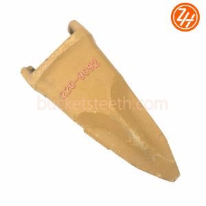 220 9092 K90 85mm Wheel Loader Bucket Teeth Smooth Finishing
