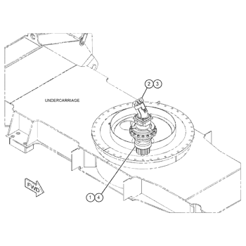 High Quality 152-7372 Drive GP-swing for Caterpillar M318 M318C M318C/MH M318D M318D/MH M320 M322C M322D M322D/MH New Aftermarket Parts Wheeled