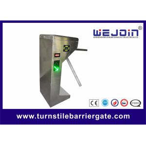 China Stainless Steel Automatic Tripod Turnstile Barrier Gate For Bus Station on sale