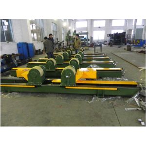 65000lbs Double Motor Pipe Welding Rotator , Foot Pedal Control , 30 Ton Pipe