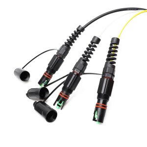China SC APC Waterproof FTTH Solution Reinforced With Optitap H Connector on sale