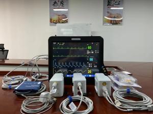 China 15 Inch Modular Patient Monitor Multi Parameter With Touch Screen on sale