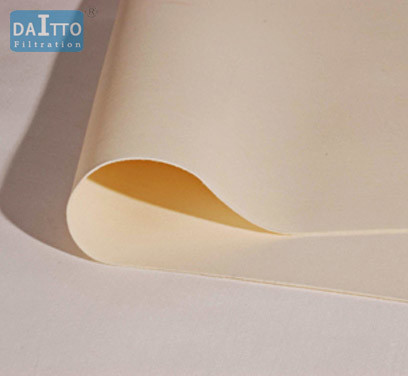 Singed Finish PP Woven Filter Cloth For Copper Smelting Dust Collection System