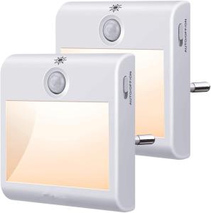 China 4m Detection Plug In Led Motion Sensor Night Light on sale
