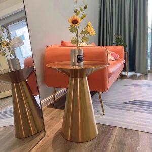 Marble Custom Coffee Table Iron Luxury Creative Table For Home Office