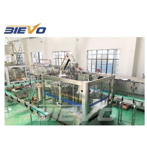 7.5kw Engineer Juice Bottle Filling Machine Concentrated High Temperature
