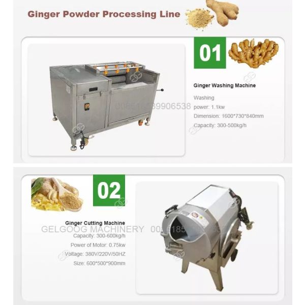 Hot Sale Ginger Powder Production Line Ginger Processing Business Plan