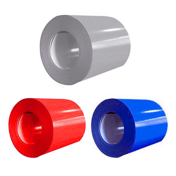 Quality Color Coated Prepainted PPGL Galvalume Steel Coils For color coated roofing sheet coil wholesale