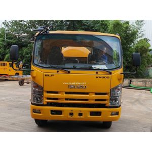 ISUZU 130HP 10cbm mobile sewage suction vehicle vacuum tank slurries sludges