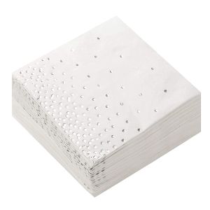 Rose Gold Foil Paper Napkin Tissue Biodegradable For Wedding Reception