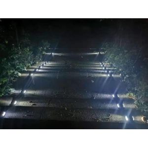 Horseshoe Aluminium Cast Shell Solar Road Stud Lights Marker High Shock