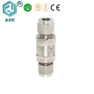 China Nitrogen Gas Air Compressor Check Valve With BSPP Female Thread 3000PSI 5um on sale