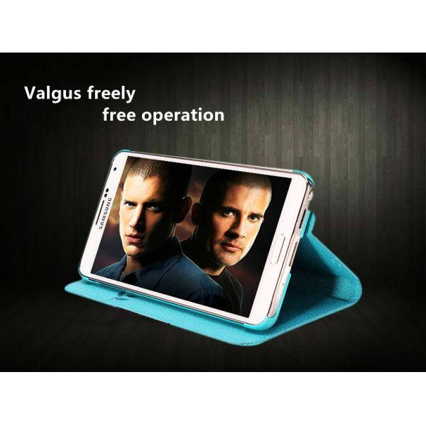 Quality Note3 mixed color PU case wholesale