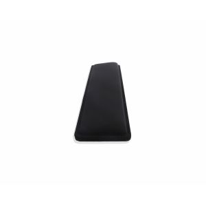 Ergonomic design wrist rest for keyboard with antimicrobial lycra protection and