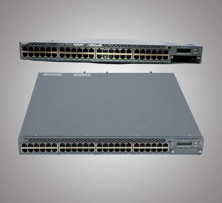 Customized EX4300-48P EX4300 Series 48 Ports 10/100/1000BASE-T PoE Ethernet Network Switch Stock Status for Communication