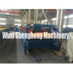 OEM / ODM Original Metal Deck Sheet Roll Forming Machine Hydraulic Cutting