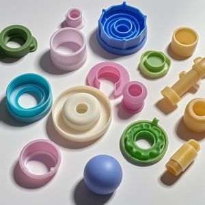 Eco Friendly Temperature Resistant Custom Shaped Silicone Moulding Parts