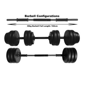 vinyl adjustable dumbbells, vinyl adjustable dumbbell set with barbell link,