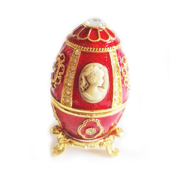 Faberge egg jewelry trinket boxes easter eggs jewelry box vintage home decor Christmas gifts decoration Russian Craft