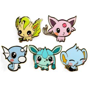 Cute Hard Enamel Lapel Pin Magnetic Custom Metal Badges 3D