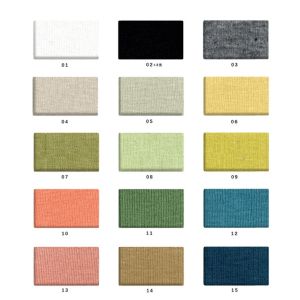 Custom Elastane Garment Cloth Solid 93% Cotton 7% Spandex 40S 220Gsm Knit Slub