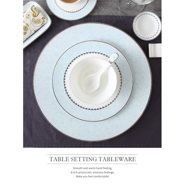 13" 33cm Bone China Dinnerware Set