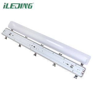 ETL DLC IP66 IK10 4FT 46W 60W LED Vapor Tight Linear Tri-proof Light for