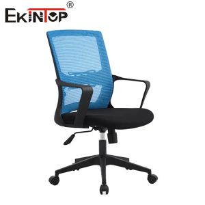 ODM Chrome Armrest Mesh Office Chair With Swivel Function