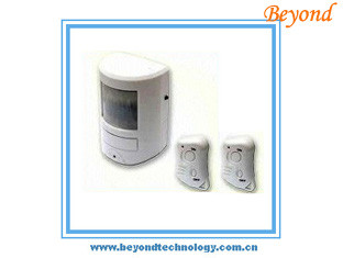 Quality 130 Decibel Siren Wireless PIR Motion Sensor Alarms With Two Remote Control wholesale