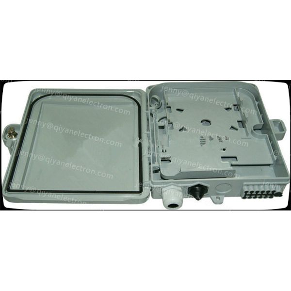 12 Core Plastic Optical Terminal Box with PC/ABS ftth splitter fiber optic