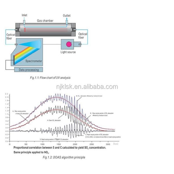 DOAS 220V AC Uv Photometric Ozone Analyzer For Monitoring Ozone Levels