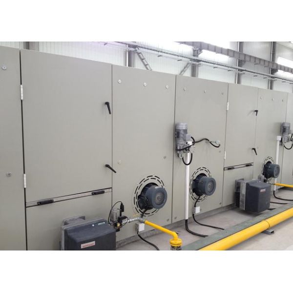 Tension Free Textile Stenter Finishing Machine Gas Heated / Full Inverter Controlled