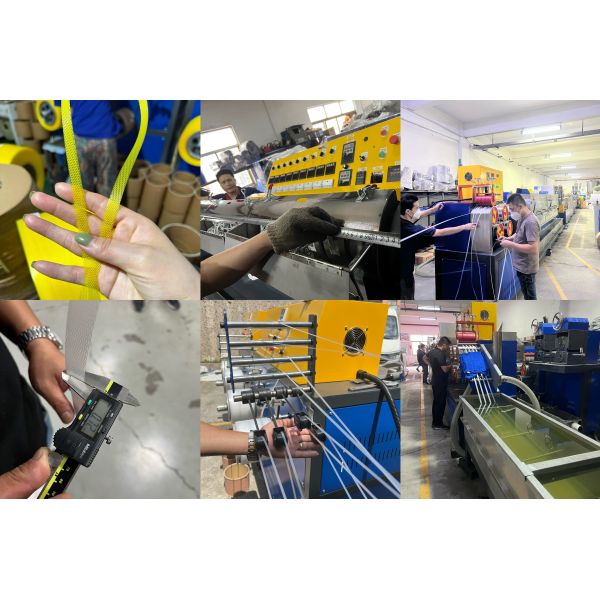 100-600Kg/h PP Strap Making Machine PP Strapping Equipment With Single Double Screw