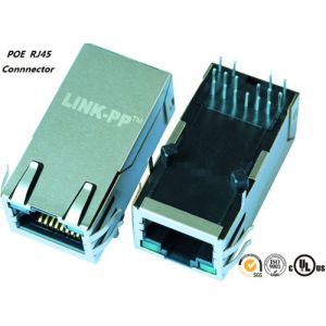 Cheap 10 / 100 Base-T / Gigabit POE RJ45 Connector Modular Jack Series for sale