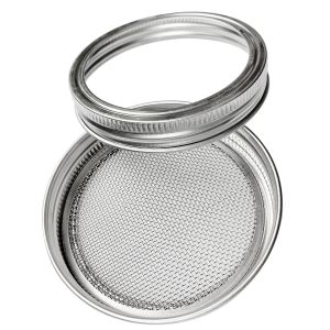 Stainless Steel Strainer Mesh Screen Filter 70mm Seed Sprouting Lids