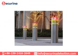 China Remote Control Driveway Security Bollards, Car Park Security Posts with AC Power Supply on sale