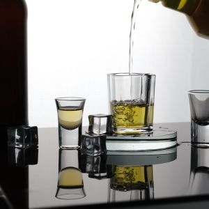 Free Samples Luxury 30ml 40ml 70ml Clear Mini Sublimation Shot Glass Tequila