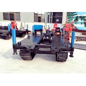 8 Wheels Folding Tower Crawler Track Undercarriage Customized Loading Capacity