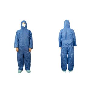 China CE Type5/6 SMMS Disposable Coverall Anti Static Breathable PPE Clothing on sale
