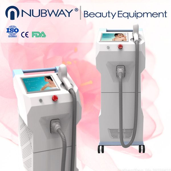 Quality permanent hair reduction 400ms pulse width ABS painless diode laser hair emoval machine wholesale