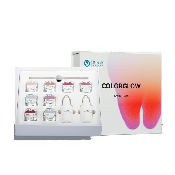 Quality Unique Smile Solutions Yucera 18-Color Ceramic Zirconia Staining Kit Natural Glow for Dental Lab Creations wholesale